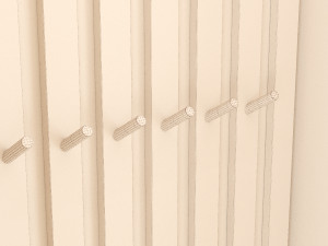 hall furniture 4 3Dモデル
