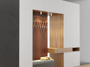 hall furniture 5 3D Model