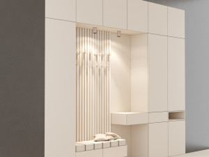 hall furniture 5 Modello 3D