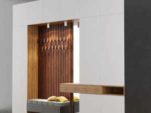 hall furniture 5 3D Model