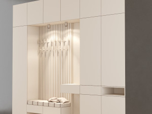 hall furniture 5 Modello 3D