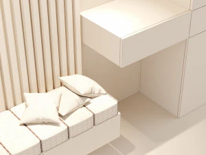 hall furniture 5 3D Model