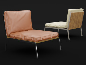 lounge chair Modèle 3D