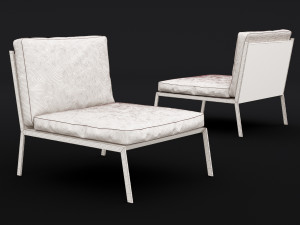 lounge chair Modèle 3D
