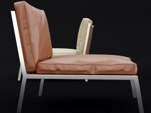 lounge chair Modèle 3D