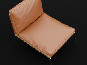 lounge chair Modèle 3D