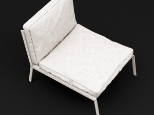 lounge chair Modèle 3D