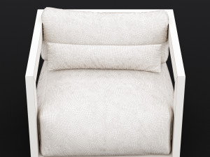 reclaimed wood chair 1 Modelo 3D