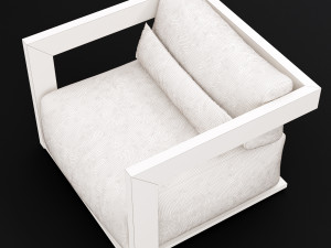 reclaimed wood chair 1 Modelo 3D