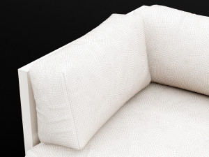 reclaimed wood chair 2 3D 模型