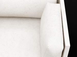 reclaimed wood chair 2 3D 模型