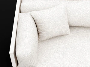 reclaimed wood sofa 2 3D Model