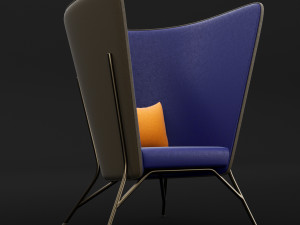 aura chair 3D Model
