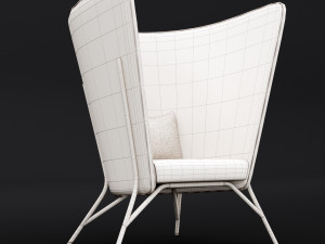 aura chair Modèle 3D