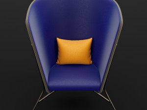 aura chair Modèle 3D