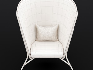 aura chair Modèle 3D