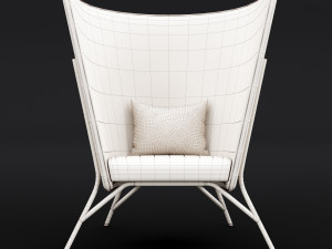 aura chair Modèle 3D