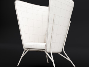 aura chair Modèle 3D