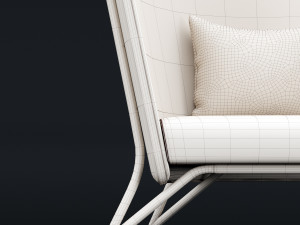aura chair Modèle 3D