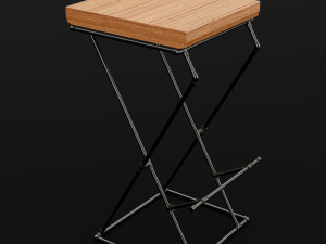 loft bar chair 1 Modelo 3D