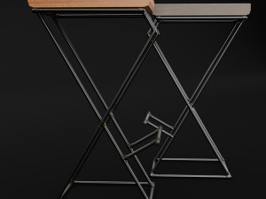 loft bar chair 1 Modelo 3D