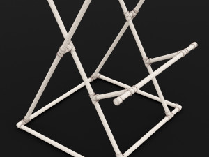 loft bar chair 1 Modelo 3D