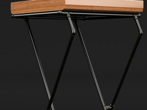 loft bar chair 1 Modelo 3D