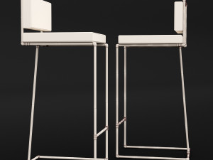 loft bar chair 2 3Dモデル