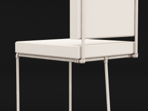 loft bar chair 2 3Dモデル