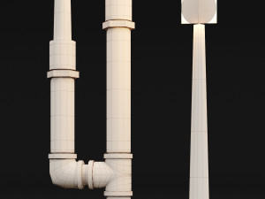 candlestick set 5 Modèle 3D