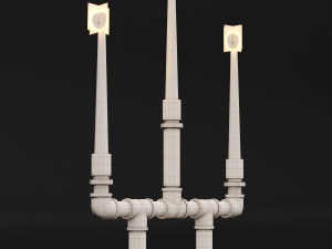 candlestick set 6 3Dモデル