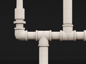 candlestick set 6 3D Model