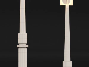 candlestick set 6 3D Model