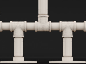 candlestick set 6 3Dモデル