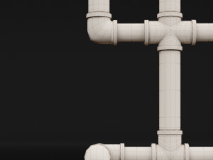 candlestick set 7 3D Model
