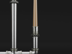 candlestick set 7 3D Model