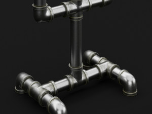 candlestick set 7 3D Model