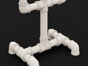 candlestick set 7 3D Model