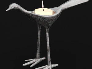 candlestick set 10 3D Model