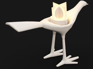 candlestick set 10 3D Model