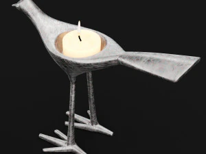 candlestick set 10 3D Model