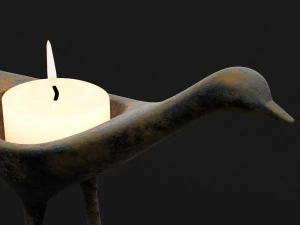candlestick set 10 3D Model