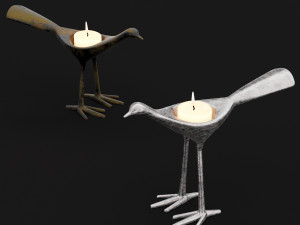 candlestick set 10 3D 모델