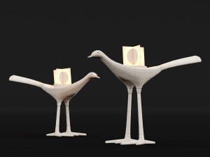 candlestick set 10 3D 모델