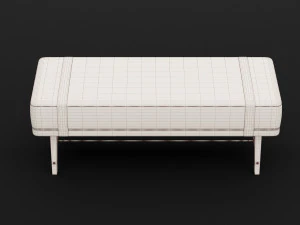 bed bench 5 3D Model