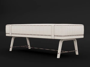 bed bench 5 3D Model