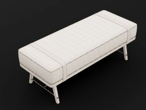 bed bench 5 3D Model