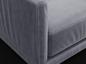 modern fabric chair 3Dモデル