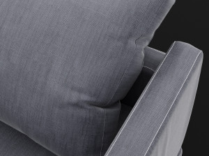 modern fabric chair 3Dモデル