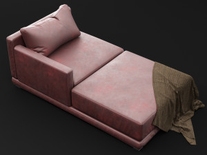 daybed 1 Model 3D